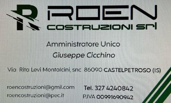 ROEN COSTRUZIONI SRL - Amministratore Unico Giuseppe Cicchino
